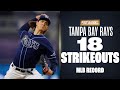 Tampa Bay Rays rack up 18 STRIKEOUTS vs. Yankees for a MLB Postseason record!