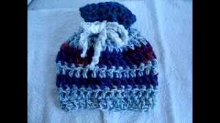 Crocheted RUFFLED TOP HAT, how to crochet, unisex hat, diy, crochet lessons, free crochet pattern