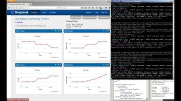 Raspberry PI 2  - Thingspeak Server for ESP8266 Battery Monitor System