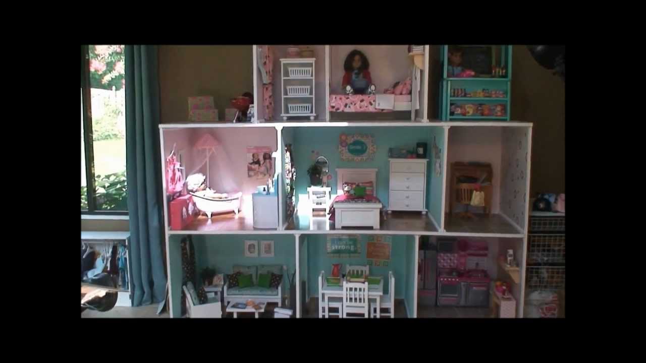 American Girl Doll House Tour Part 1/3 *updated* YouTube