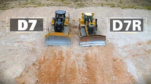 Pushing Power – Cat® D7 Takes on the Cat D7R