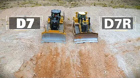 Pushing Power – Cat® D7 Takes on the Cat D7R