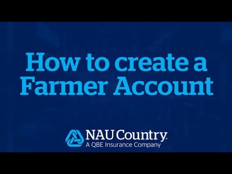 Farmer Resources: How to create a Farmer Account