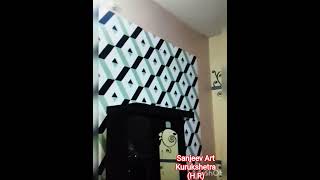 wall  painting🖌️🎨 Sanjeev art kurukshetra Haryana