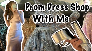 Prom Dress Shop With Me (Featuring Anna & Taylor)