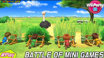 Wii party U - Battle of Minigames ( Expert CPU, Eng Sub ) Player Lucia