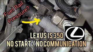 Lexus Is350 No Start No Communication With Pcm