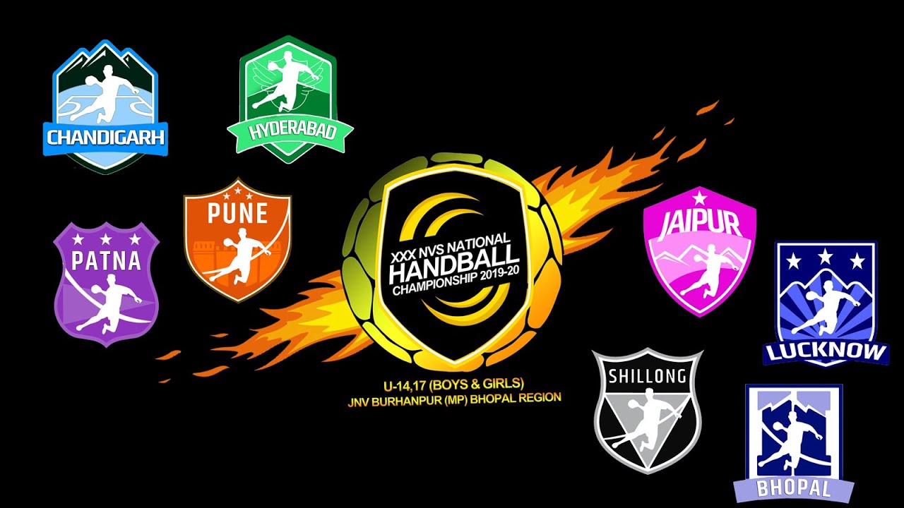 Xxx Nvs National Handball Champtionship 2019 20 Ii All Region Logo Ii Jnv Burhanpur Bhopal