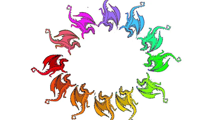 NSAA Color Wheel Project Middle School Art