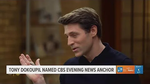 Tony Dokoupil named CBS Evening News anchor