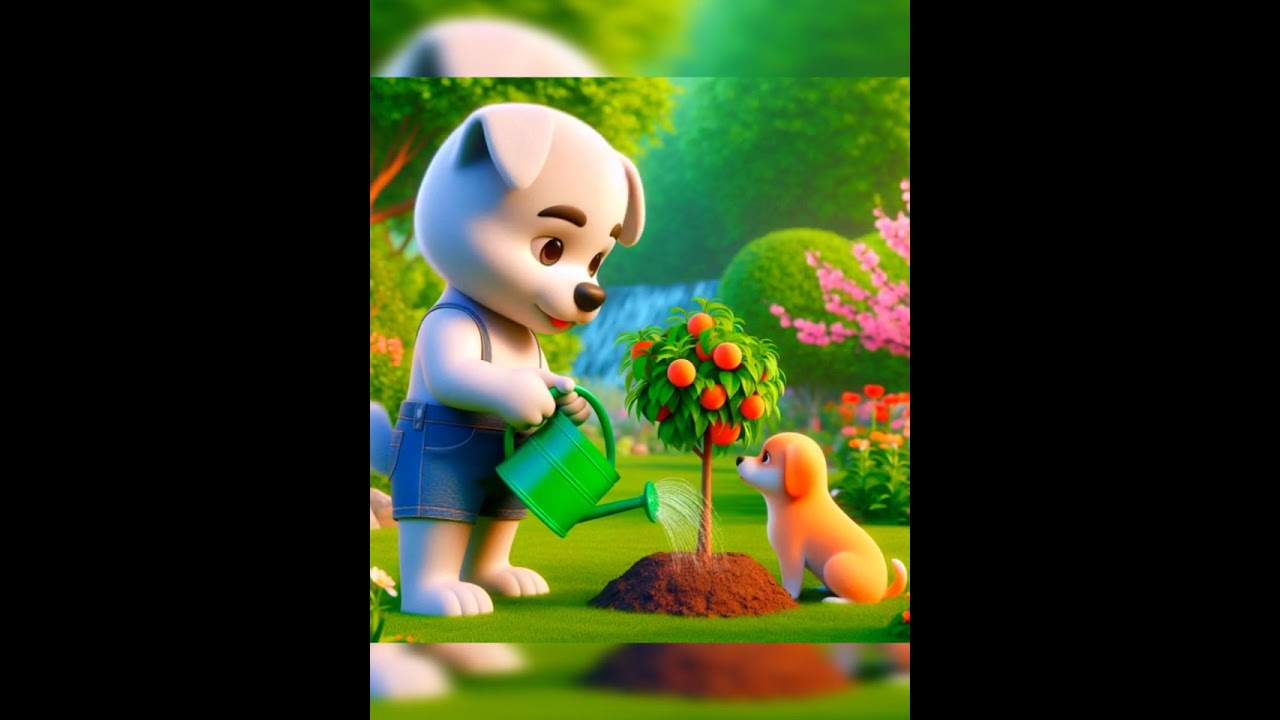Cute Dog And Peach  #funny #dog #cute#shorts #short #viral #edit #cat #trending #viralshorts #ai