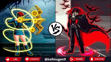 【KOF Mugen】Shermie YS vs Darkyola 🔥 Intense AI Fight