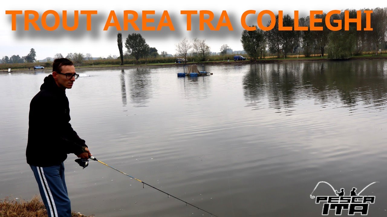 Inizia la stagione Trout area tra colleghi! Lago di Sannazzaro