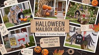 Spook the Box! 🎃 Halloween Mailbox Decorating Ideas 2026 with Spider Cobweb Wraps and Skull Signs screenshot 5