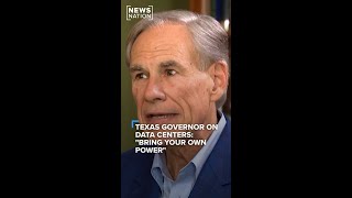 Texas data centers must bring own power and reuse own water: Abbott