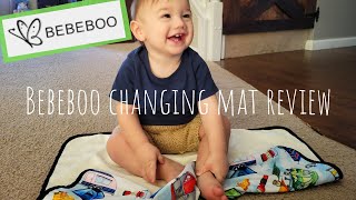 Bebeboo Changing Mat Review | Waterproof + Soft Baby Changing Pad for Travel
