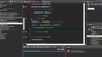 FRC Java Programming Tutorial - 11 - Robot Fields Part 2