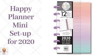 2020 Happy Planner Mini Setup