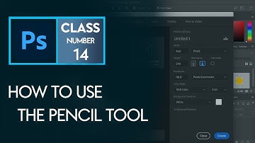 Adobe Photoshop Class #14 | The Pencil Tool | Photoshop Course | Graphics Life