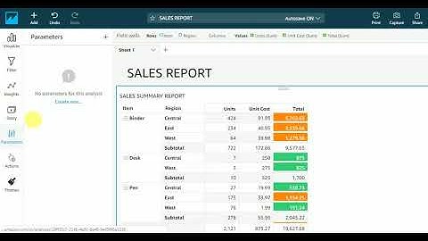 Quicksight Tutorials - Filter
