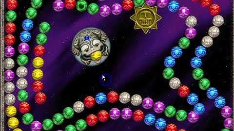 Zuma Deluxe - Level 13-1 (Final Level) Space and Credits