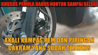 Cara Ganti Kampas Rem Cakram Baik Dan Benar