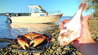 Island Catch & Cook in SHARK INFESTED Waters!!! (Underwater Fishing Footage)