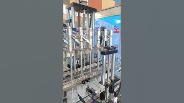 Servo Piston Pump Filling Machine #fillingmachine #filling #machine