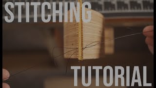 How to Stitch Leather - DIY Saddle Stitching for Wallets and Handmade Leather Goods