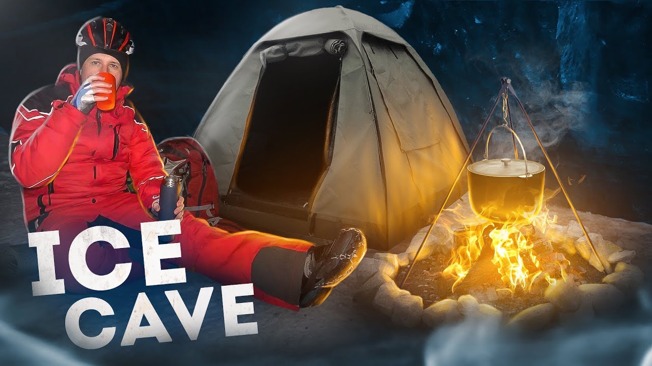SOLO OVERNIGHT STAY UNDER A TON OF ICE HURT MY KNEE COOKING DEEP IN SOLO OVERNIGHT STAY UNDER A TON OF ICE HURT MY KNEE COOKING DEEP IN