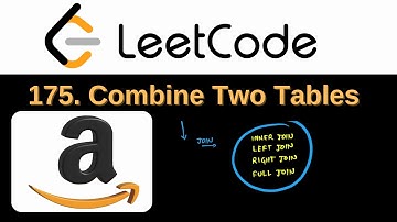 Leetcode Problem 175. Combine Two Tables | Leetcode SQL Interview Problem with Solution