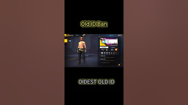 SAM ID BAN | OLD ID IN FREE FIRE | SEASON 1 ID | OLDEST OLD ID | 😢