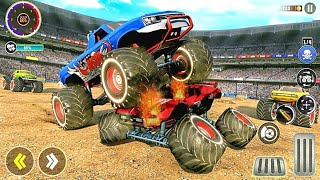 Balap Mobil Kecelakaan Ekstrim - Truk Monster Ban Besar Penghancur 3d - Game Mobil Truk screenshot 4