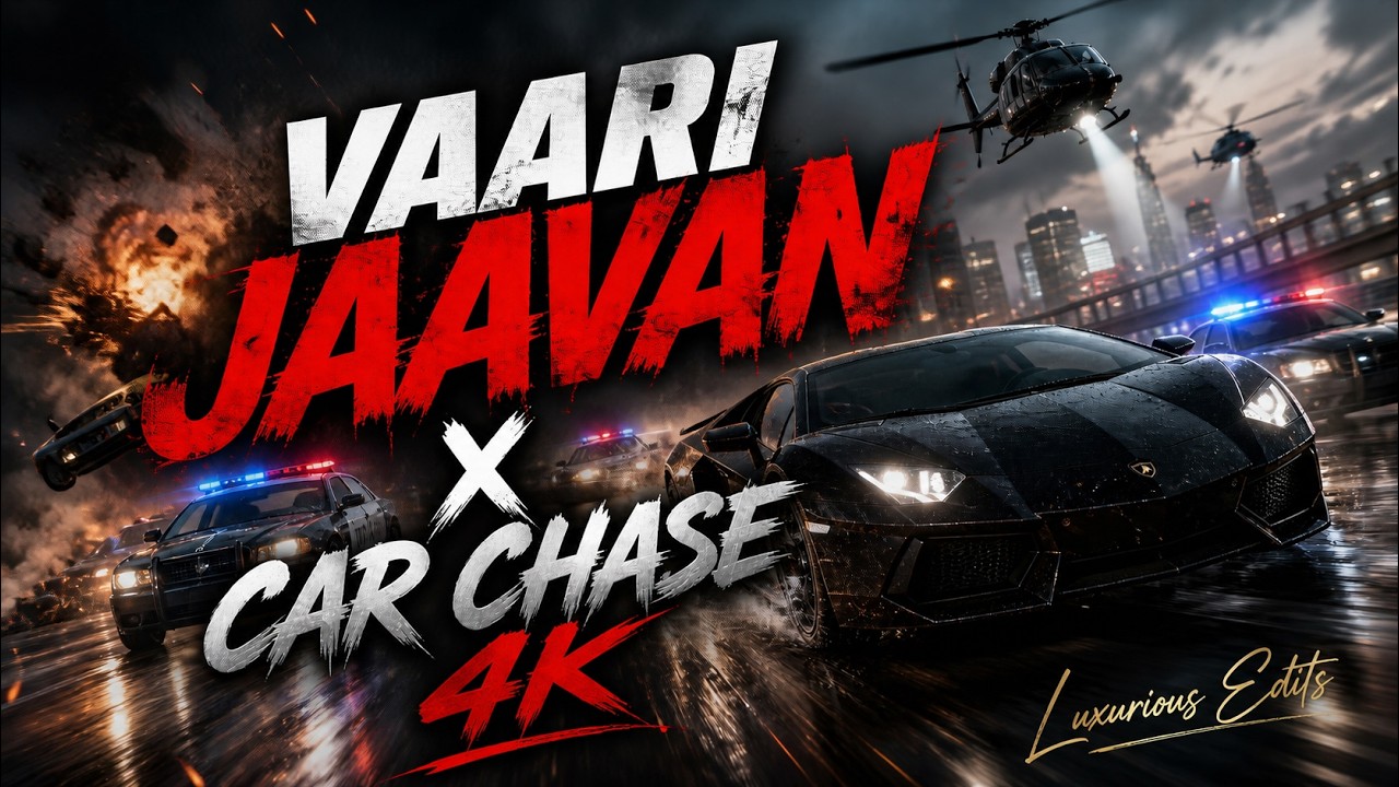 VAARI JAAVAN X UNREAL ENGINE CAR CHASE 4K