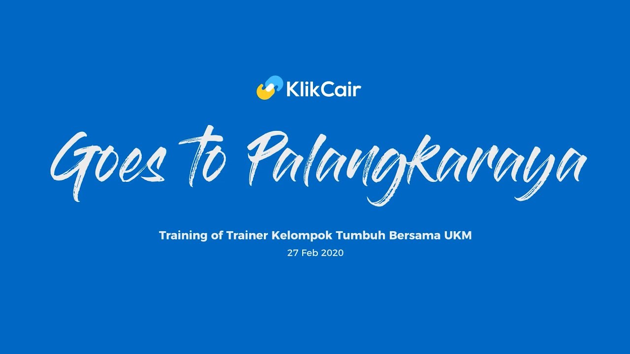 Sosialisasi Fintech Goes To Palangkaraya - KlikCair