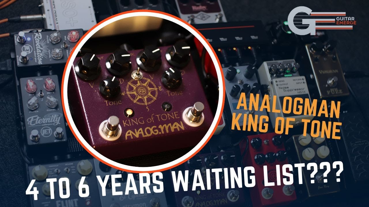 Analogman King Of Tone (4 to 6 Years Waiting List???) - YouTube