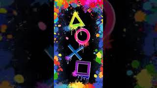 Black game graffiti anime symbols Animated