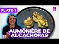 Plato 1: Aumônière de alcachofas y champiñones | El Gran Chef Famosos