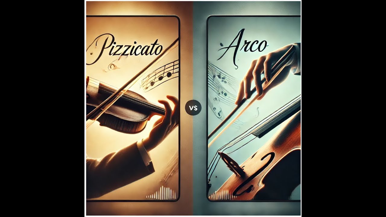 08 Pizzicato vs Arco | Hi Violin | Aria Z Li