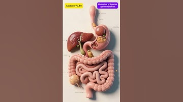 Realistic AI Animation of the Human digestive movement | Gut Health | Anatomy AI Arts