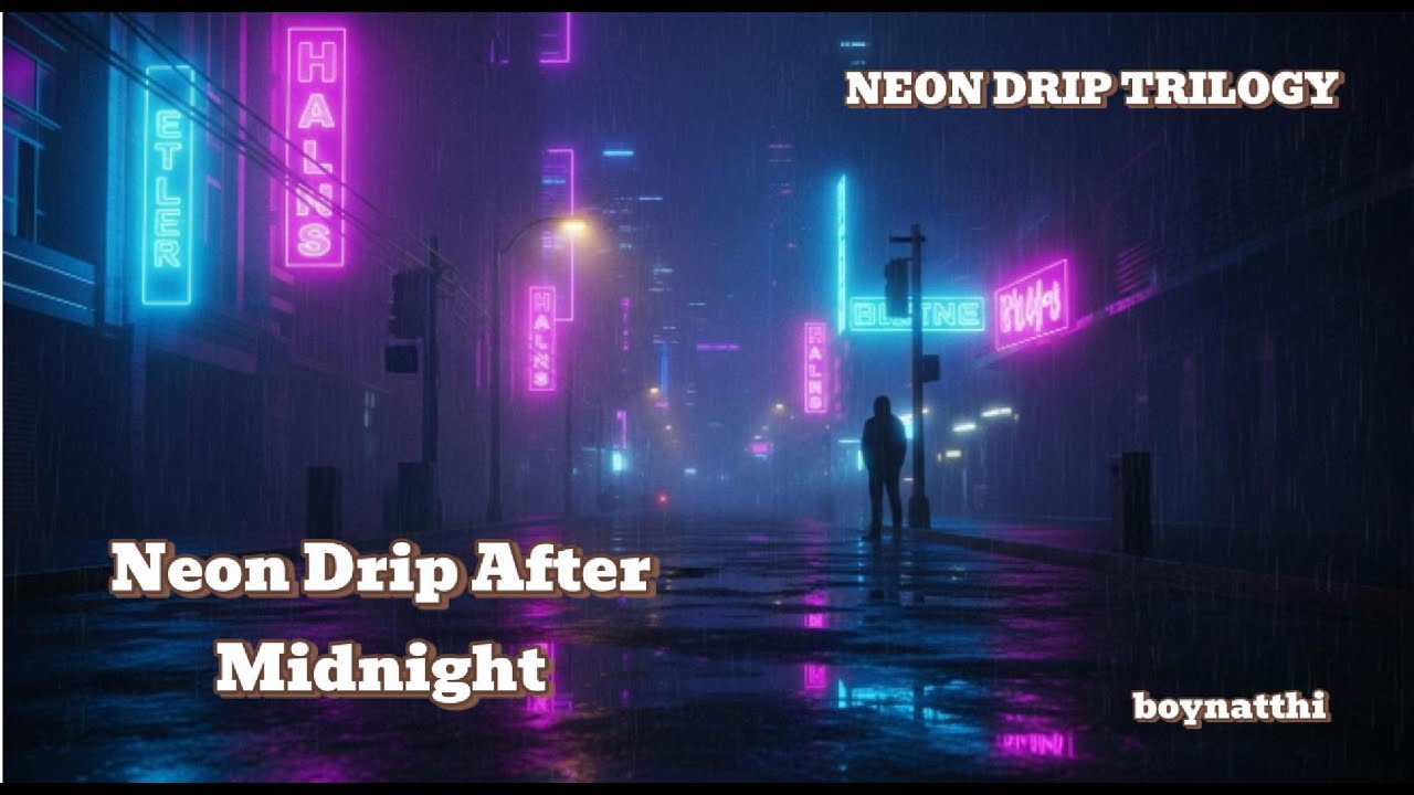 Neon Drip After Midnight - boynatthi