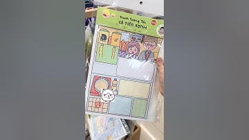 Tìm BỘ TRANH BlackPink của cô tiên xanh trong nhà sách 😱| Bò Cutie #papercraft #shorts