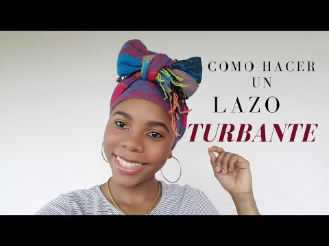 filete Varios Corresponsal COMO AMARRAR UN TURBANTE (turbante con lazo) |El afro de mery❤ - YouTube