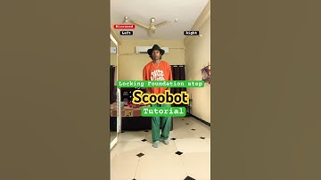 Scoobot locking foundation step tutorial #jddancetutorial #lockingdance #scoobot