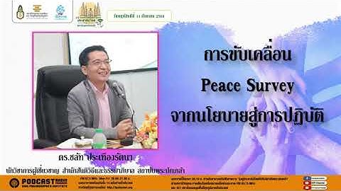 (เทปวันพฤหัสบดีที่ 11 กันยายน 2568) รายการมุ่งสู่ประชาธิปไตยไปกับสถาบันพระปกเกล้า