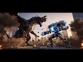 Dragon vs AI Robot Insane Epic Battle Destruction! 🔥🤖