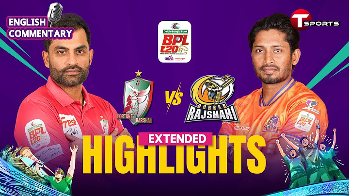 Extended Highlights | Fortune Barishal vs Durbar Rajshahi, 1st Match | BPL 2025 | English Commentary