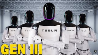 Elon Musk Revealed BIG Changes Tesla Bot Gen 3  Optimus! Its 4 Hidden Rivals Will Hit the Market!