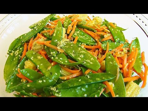 Betty's Asian-Style Corn and Pea Salad, Recipe by Tori Durham