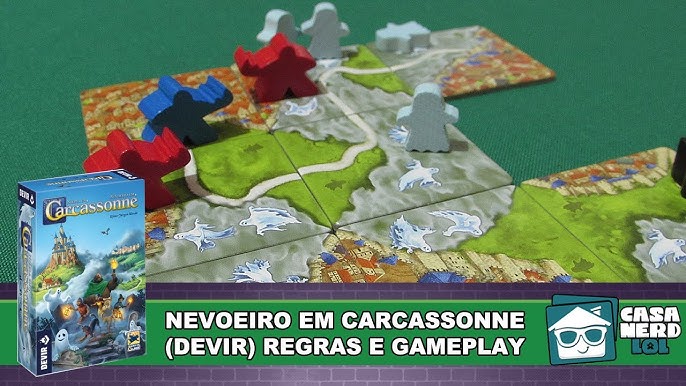 E aí, tem jogo? - A sua página sobre jogos de tabuleiro moderno.:  Carcassonne : Caçadores e Coletores